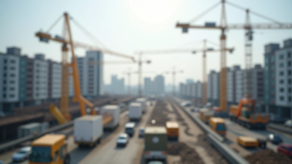 Moderne Infrastruktur und Baustellen in verschiedenen deutschen Regionen, symbolisierend Entwicklung und Investitionen